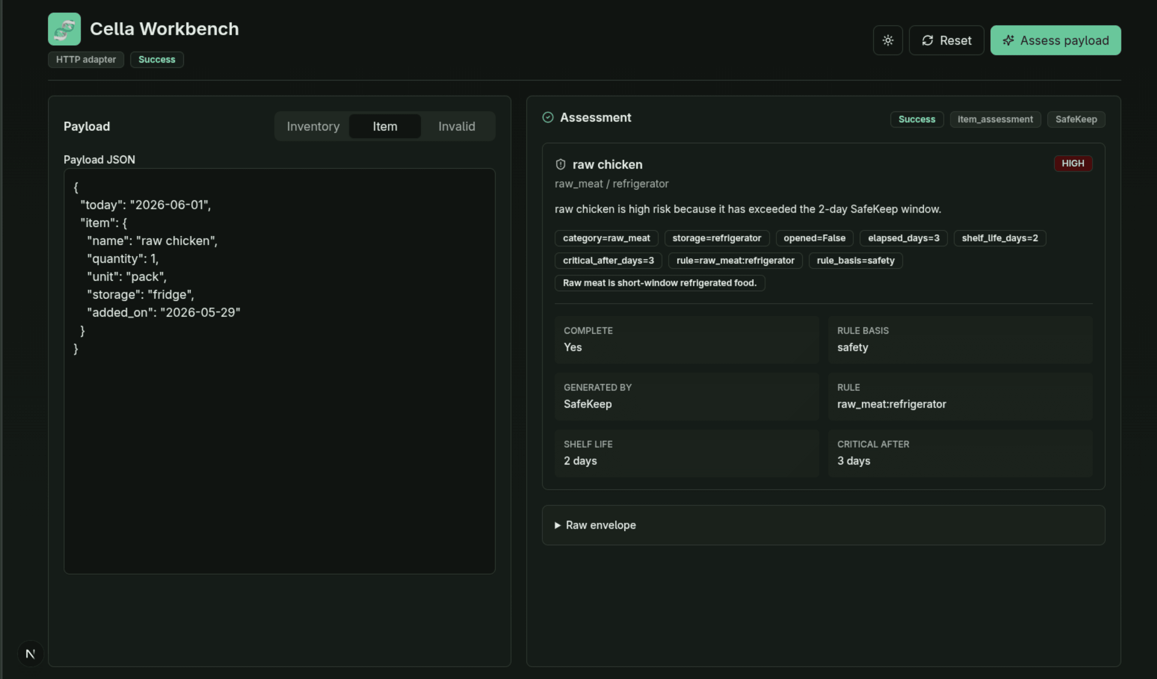 Cella screenshot